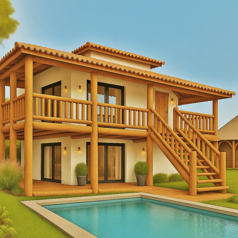 Bangalô 2 pavimentos